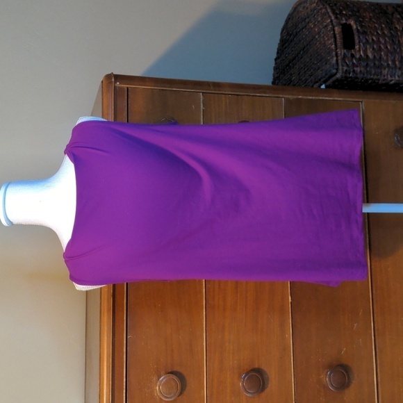 EDDIE BAUER MAGENTA Minimalist Sleeveless Blouse Top Shirt Size XL - Picture 5 of 13